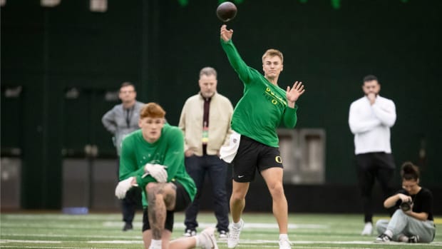 Bo Nix Pro Day